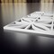 Ekena Millwork Extra Small Swansea Decorative Fretwork Wall Panels in Architectural PVC, 7 3/8"W x 7 3/8"H x 3/8"T WALP08X08SWN - alternate 3